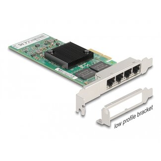 DeLOCK Delock PCI Express x4 Card 4 x RJ45 Gigabit LAN i350