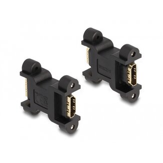DeLOCK Delock HDMI Adapter female to female with screw connection