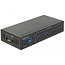 Delock External Industry Hub 4 x USB 3.0 Type-A with 15 kV ESD protection