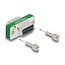 Delock RF/EMI Interference Suppression Filter D-Sub 9 pin male to female with low-pass filter capacitive