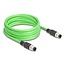 Delock M12 Cable A-coded 8 pin male to male PUR (TPU) 5 m