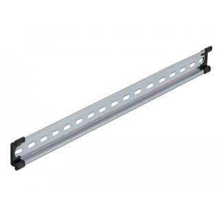 DeLOCK Delock DIN Rail 35 x 7.5 mm (50 cm) Steel
