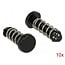 Delock Snap Rivet for heat sink - set 10 pieces black