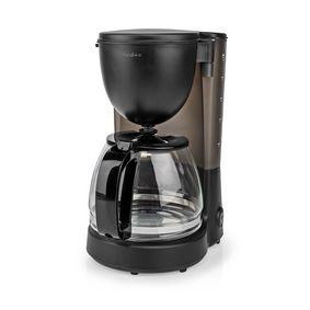Nedis Koffiezetapparaat | Maximale capaciteit: 1.25 l | Aantal kopjes tegelijk: 10 | Warmhoudfunctie | Zwart