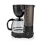 Koffiezetapparaat | Filter Koffie | 1.25 l | 10 Kopjes | Warmhoudfunctie | Zwart