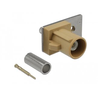 DeLOCK Delock FAKRA I plug spring pin for crimping 1 prepunched hole