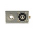 Delock FAKRA I plug spring pin for crimping 1 prepunched hole