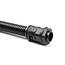 Delock Cable protection sleeve 2 m x 21.2 mm with 2 x PG16 conduit fitting set black