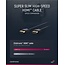 Clicktronic Ultra-Slim High Speed HDMI™ Cable with Ethernet 0.5 m