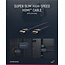 Clicktronic Ultra-Slim High Speed HDMI™ Cable with Ethernet 0.5 m