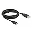 Delock Cable USB 2.0-A male > mini B 5-Pin male 3 m
