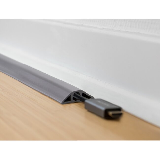 Delock PVC Cable Duct flexible 70 x 13 mm - length 1.5 m grey