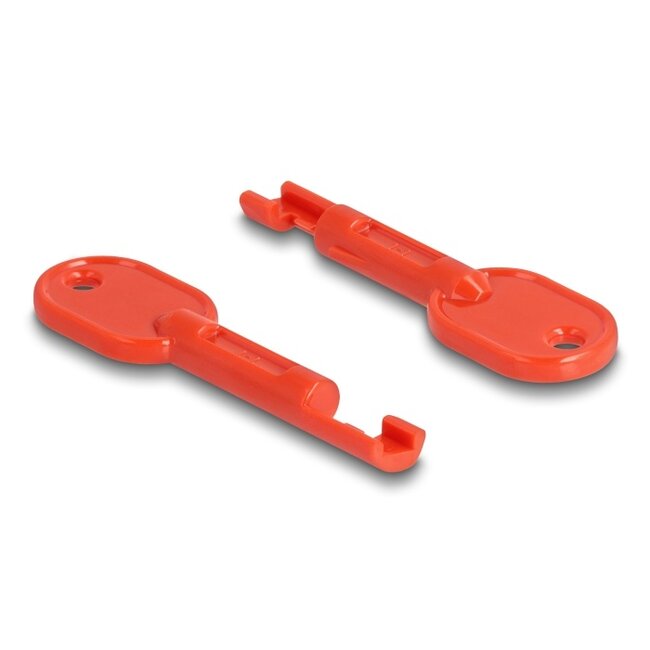 Delock RJ45 Port Blocker Set for RJ45 plug 10 pieces