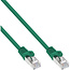 InLine® Patchkabel, S-FTP, Cat. 5e, groen, 0.25m