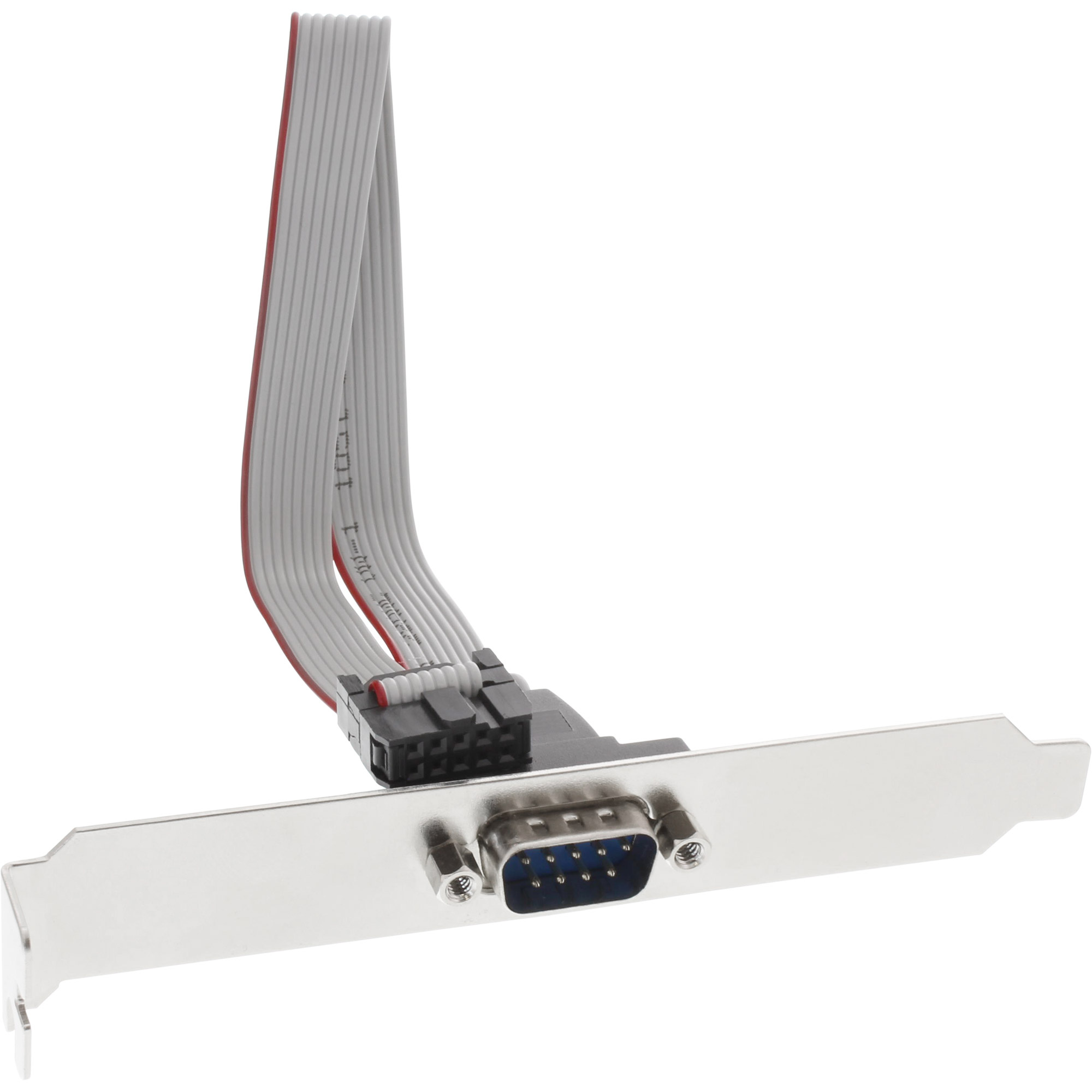 InLine® Slotplaatje, DB9M naar 10-pins interne stekker |