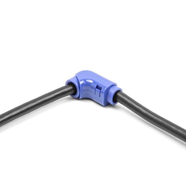 Delock Cable Clips for Angling 8 pieces blue