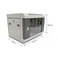 Delock 10″ Network Cabinet with glass door 4U grey