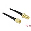 Delock Antenna Cable SMA plug to SMA jack LMR/CFD100 10 m low loss