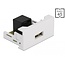 Delock Easy 45 Module USB 2.0 Type-A female to RJ45 female port 22.5 x 45 mm
