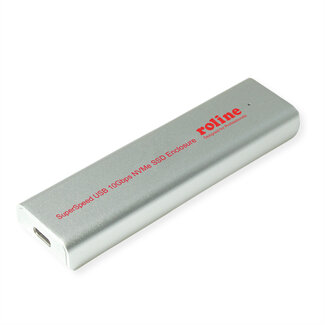 Roline ROLINE Externe SSD-behuizing, M.2, NVMe naar USB 3.2 Gen 2 Type C