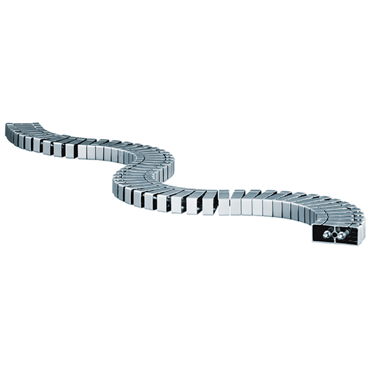930.021 - Flexible cable guide silver 930.021