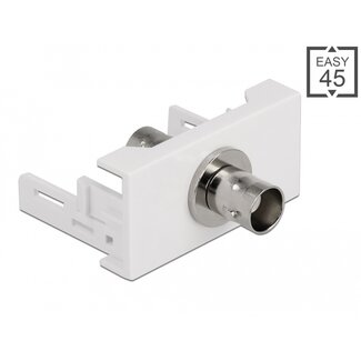 DeLOCK Delock Easy 45 Module BNC female port 22.5 x 45 mm