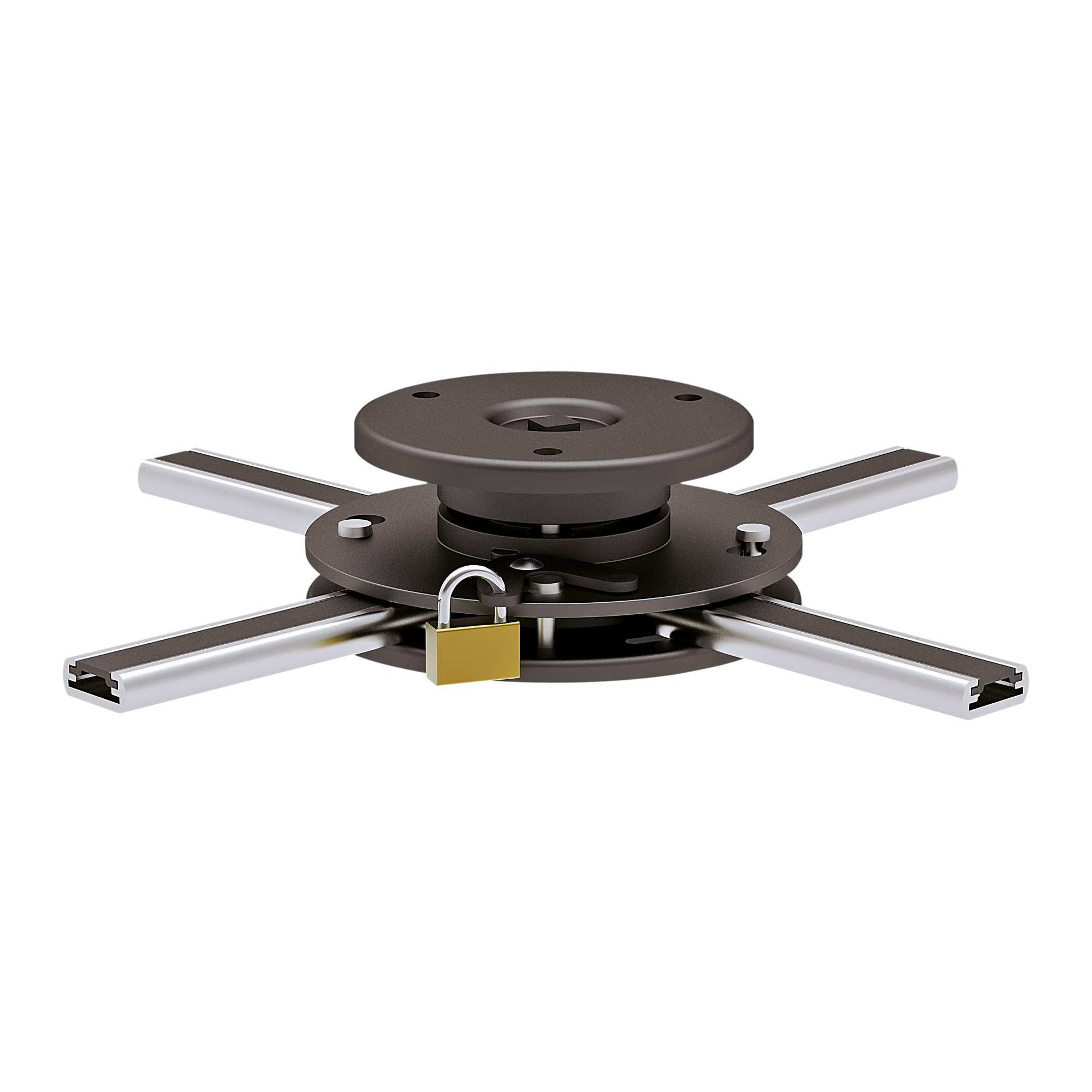 InLine 23138A. Montagewijze: Plafond, Maximale gewichtscapaciteit: 20 kg, Kleur van het product: Zwart