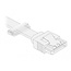 Delock Cable holder with locking clip self-adhesive natural 10 pieces