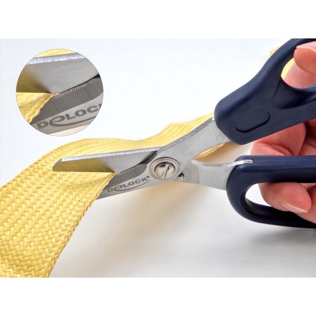 Delock Glass fiber scissors for fibers made of aramid
