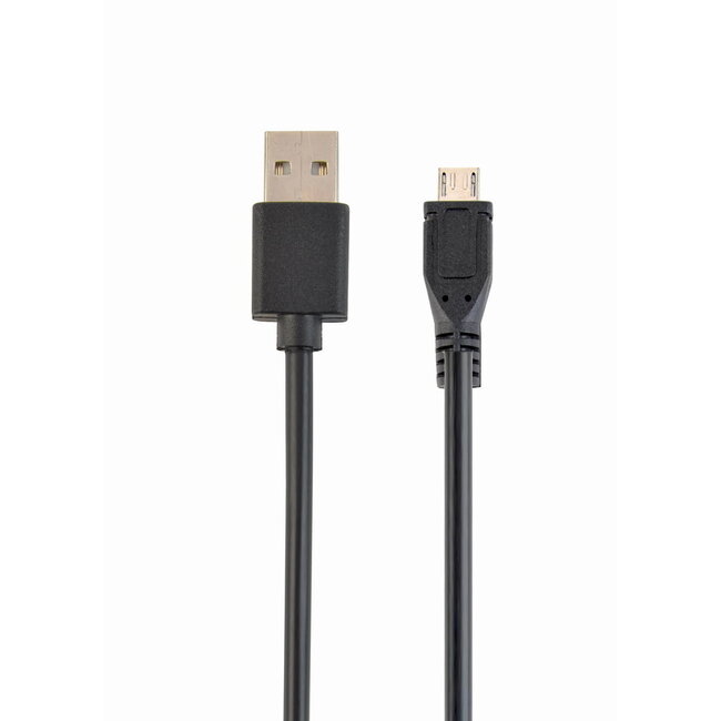 Dubbelzijdige USB-kabel (A/MicroB), 1 m