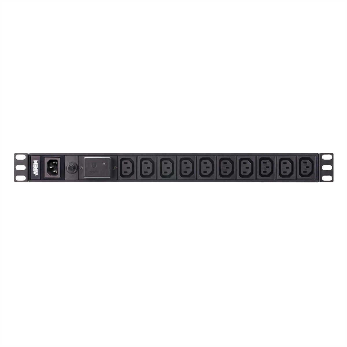 ATEN PE0110SG 19 inch Patchkast-stekkerdoos Zwart