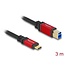 Delock USB 5 Gbps Cable USB Type-C™ male to USB Type-B male 3 m red metal