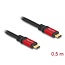 Delock USB 20 Gbps Cable USB Type-C™ male to male PD 3.0 100 W E-Marker 0.5 m red metal