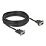 Delock Serial Cable RS-232 D-Sub9 female to D-Sub9 female Power Connection at Pin 9 10 m