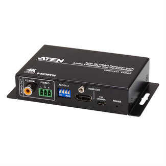 Aten ATEN VC882 True 4K HDMI Repeater met Audio Embedder en De-Embedder