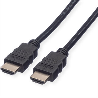 Roline ROLINE HDMI High Speed kabel met Ethernet M-M, zwart, 1,5 m