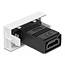 Delock Easy 45 HDMI Module straight 22.5 x 45 mm
