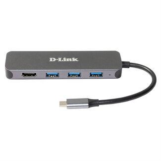 D-Link D-Link DUB-2333 5-in-1 USB-C Hub mit HDMI/Power Delivery