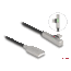 Delock USB 2.0 Cable Type-A male to USB Type-C™ male angled with LED and Fast Charging 60 W 3 m