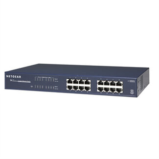 NETGEAR JGS516 Desktop GigaBit Switch, 16x RJ-45