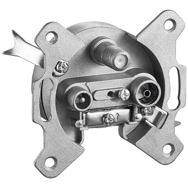 Goobay 3-Hole Antenna Stub/End Socket