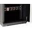 Delock 10″ Network Cabinet with glass door 8U black