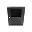 Delock 10″ Network Cabinet with glass door 8U black