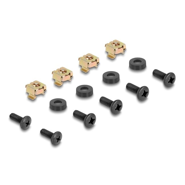 Delock 19″ Shelf for Keyboard and Mouse 1U dark grey