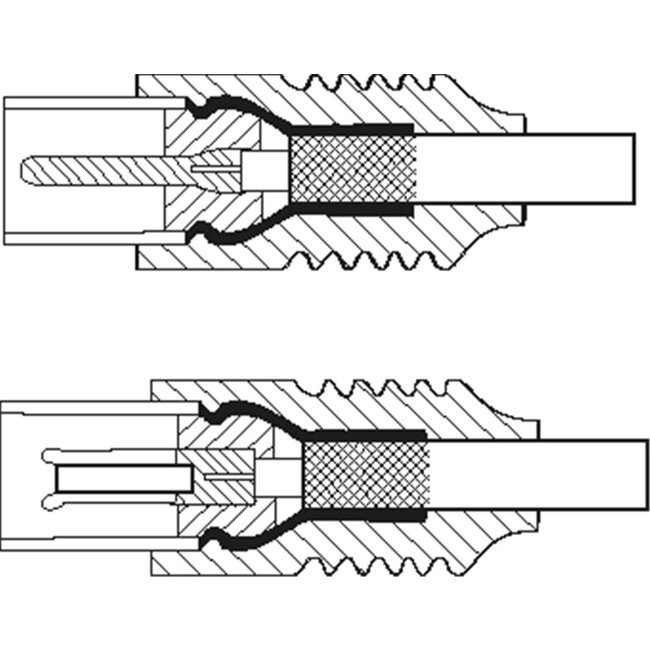 Goobay Antenna Cable (Class A+, >95 dB), 3x Shielded 10 m