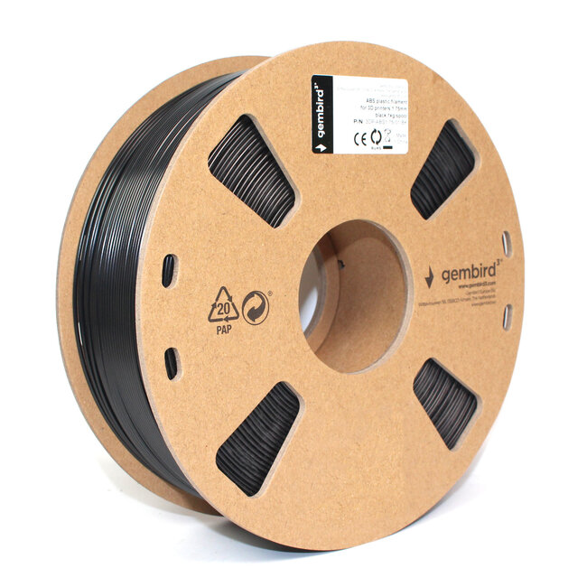 ABS Filament Zwart, 1.75 mm, 1 kg