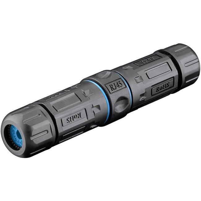 Goobay CAT 6A Outdoor RJ45 Patch Cable Coupler (IP68)