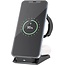 Goobay 3in1 Wireless Charger, Qi-compatible, Black