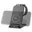 Goobay 3in1 Wireless Charger, Qi-compatible, Black