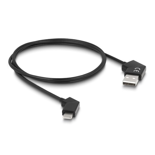 Delock USB 2.0 Cable Type-A male to USB Type-C™ male rotatable with Fast Charging 60 W 1.2 m